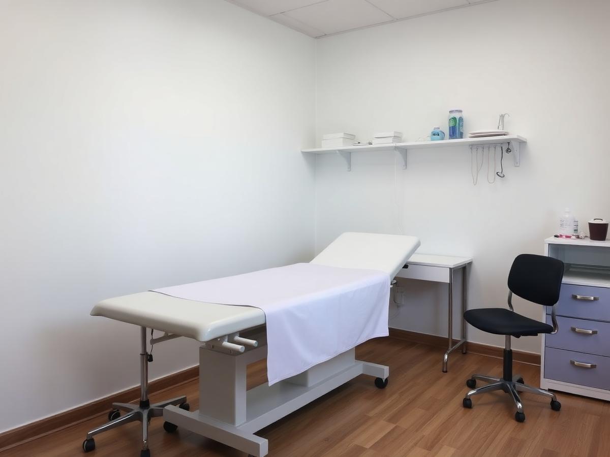 Consultório preparado para atendimento