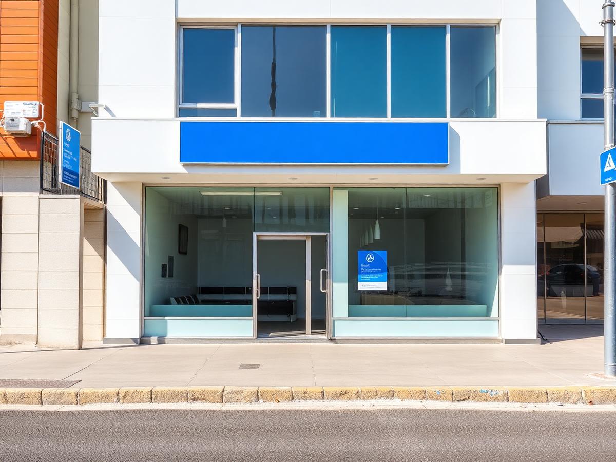 Fachada da Clínica Vida e Saúde